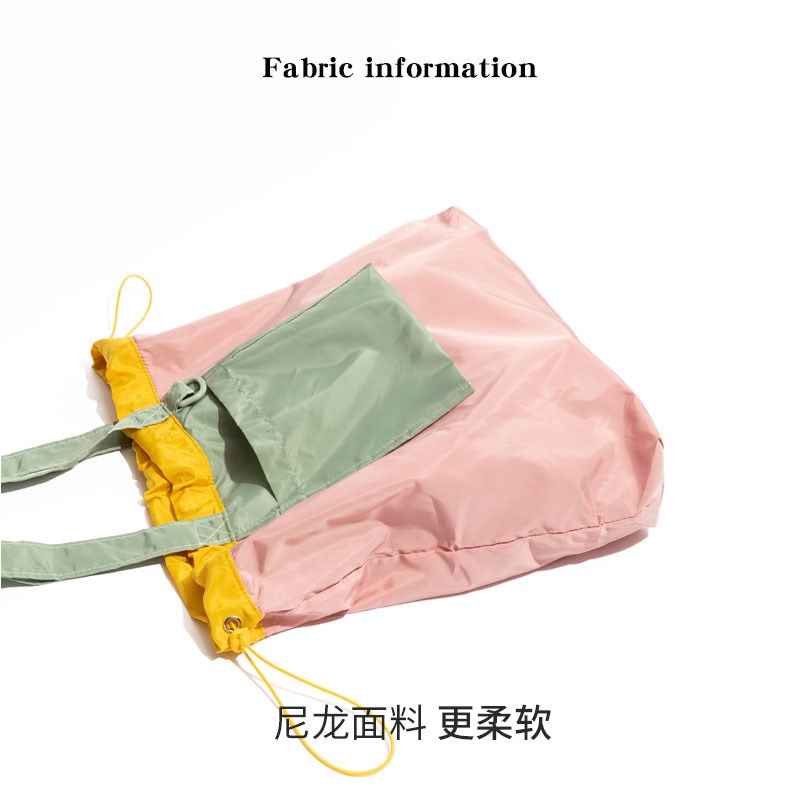 韩系小清新简约多巴胺帆布包包女款学生上课通勤百搭单肩包手提包