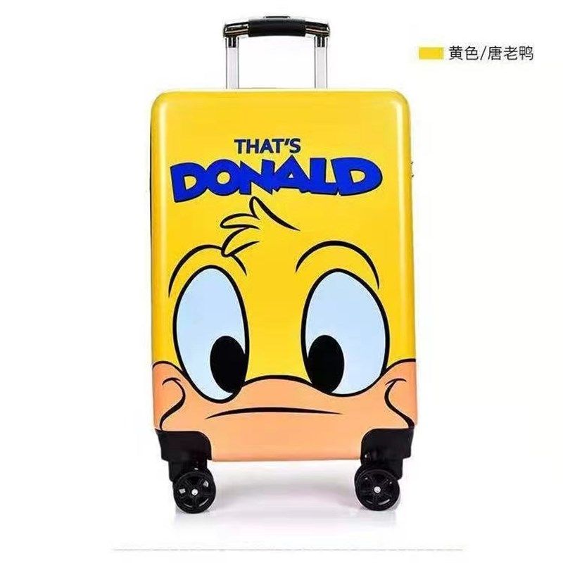 卡通儿童黄鸭行李箱可登机20寸拉杆箱24寸旅行箱28寸万向轮礼品箱,箱包皮具/热销女包/男包,旅行箱,淘宝优惠券,粉丝福利购,淘宝优惠卷
