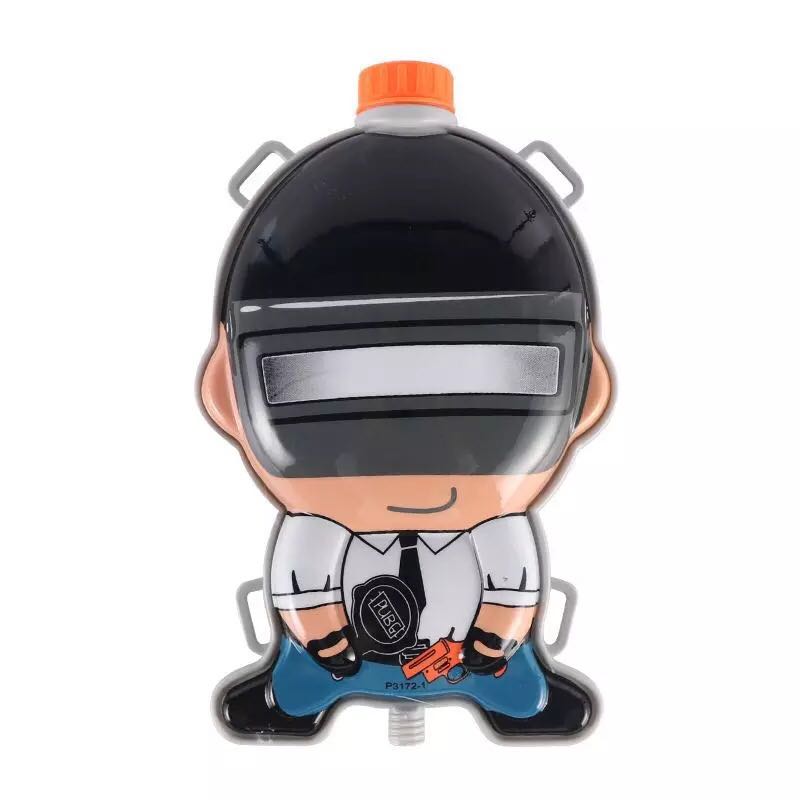 背包水枪吃鸡装备三级包空头平底锅打水I仗水枪儿童玩具泼水节神