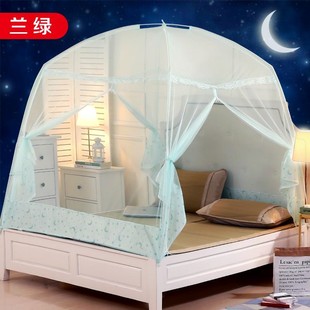 蚊帐家用宿舍1.5m床1.8x2.0帐篷1.2文蛟g双人单人1米2一5五8二2.2