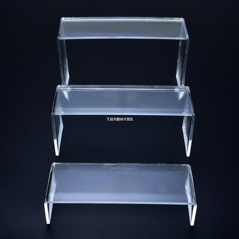 New 3Pcs/Set Transparent Acrylic Display Stand Multifunction
