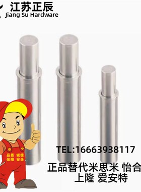 MPFH4-9小径弹簧柱塞 平头销型 光身弹簧锁销(ZC205-1) 重载型