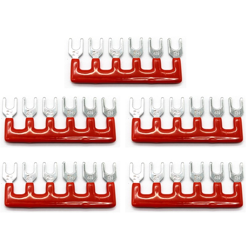 5/6/12 Positions Screw Barrier Terminal Block Dual Rows 600V
