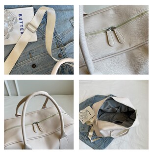 日韩新款软皮质短途旅行出差单肩手提登机包轻便防水待产旅行包女