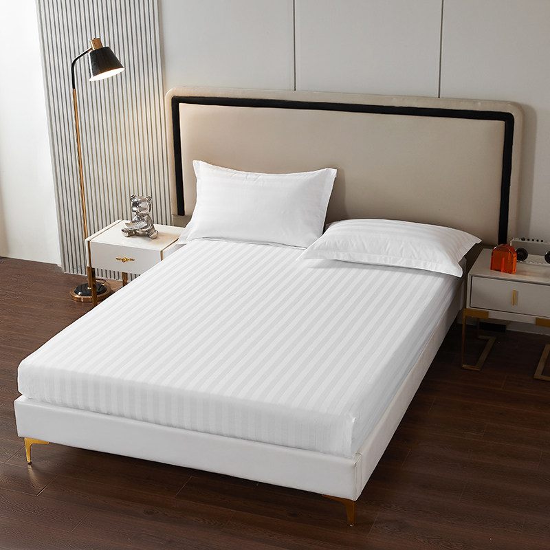 酒店床上四件套民宿风白色床单被子学生六件套床笠宾馆被套一整套,床上用品,酒店床品套件,淘宝优惠券,粉丝福利购,淘宝优惠卷