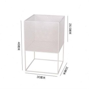 新品 品 空之间生北欧铁艺花架室内玄关客厅阳台绿萝金属花盆落地式