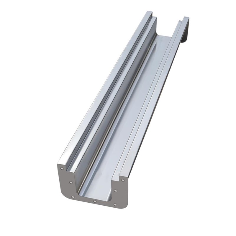 水沟304不锈钢排水沟U型排水沟槽地沟格栅盖板下水沟厨房下水道