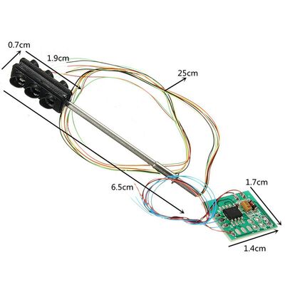 *3 Color Traffic Light Signals Ho Oo Scale Model 6Led  Diy S