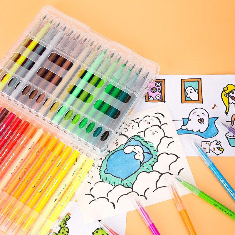 70687彩笔软头笔48色水彩笔套装儿童学生用彩色笔可水E18,畜牧/养殖物资,特种养殖设备,淘宝优惠券,粉丝福利购,淘宝优惠卷