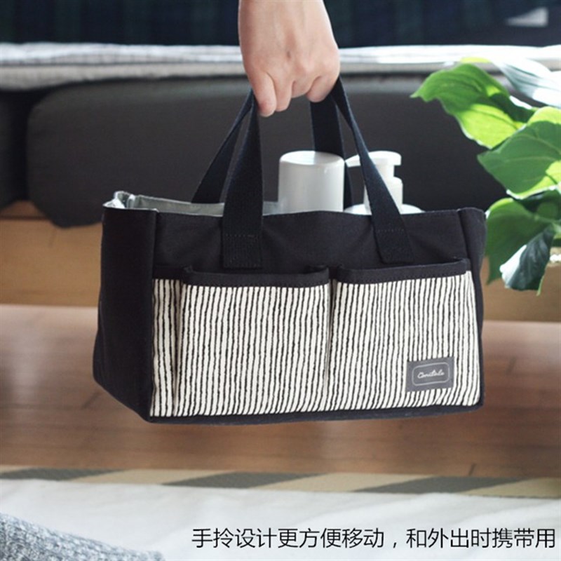 现货婴儿推车挂包多功能妈咪包婴儿奶瓶尿布收纳包收纳袋妈咪手提