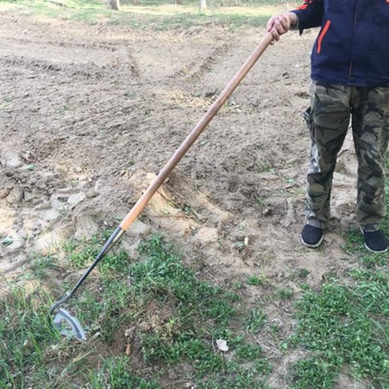 推荐All steel agricultural hoe weeding tool extra large vege