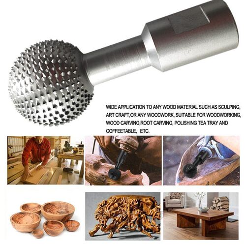 10mm/14mm Ball Gouge Spherical Spindles Shaped Wood Gouge Po