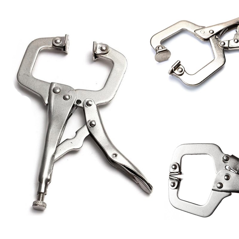 C Clamp weld  Woodwork Fix Plier Pincer Tong Steel Hand tool