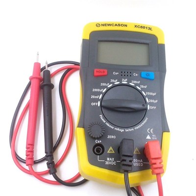 Digtital Capacitance Meter XC6013L Capacitor Tester mF uF Ci