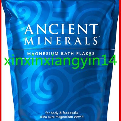 Ancient Minerals Magnesium Bath Flakes of Pure Genuine Zechs