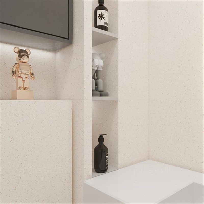 半抛面糖果釉米白色水磨石瓷砖 客厅餐厅卫生间连锁店铺地砖墙砖,家装主材,水磨石砖,淘宝优惠券,粉丝福利购,淘宝优惠卷