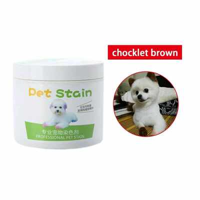 推荐Pet Stain Anti Allergic CatDog Hair Dye Cream Coloring A