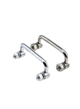 可折叠式不锈钢拉手UWAFN100/120/180碳钢设备把手可转拉手LS506