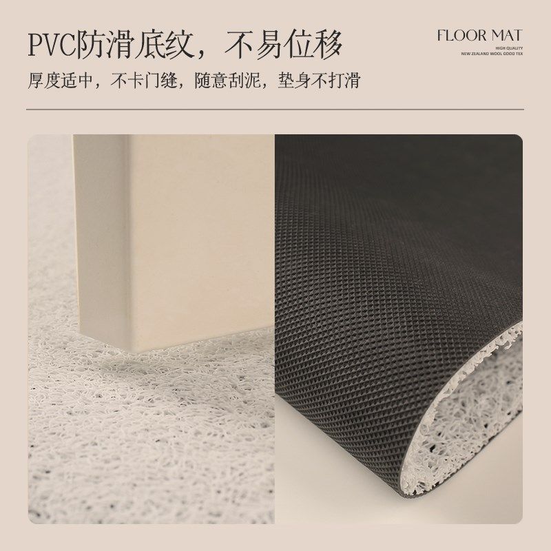 入户门地垫门口脚垫进门地毯新年红色玄关门垫PVC丝圈可裁剪,居家布艺,入户地垫,淘宝优惠券,粉丝福利购,淘宝优惠卷