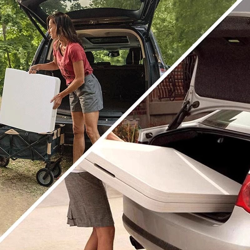 餐桌户外夜市摆摊长方形桌可折叠桌便携式简易家用小户型吃饭桌子