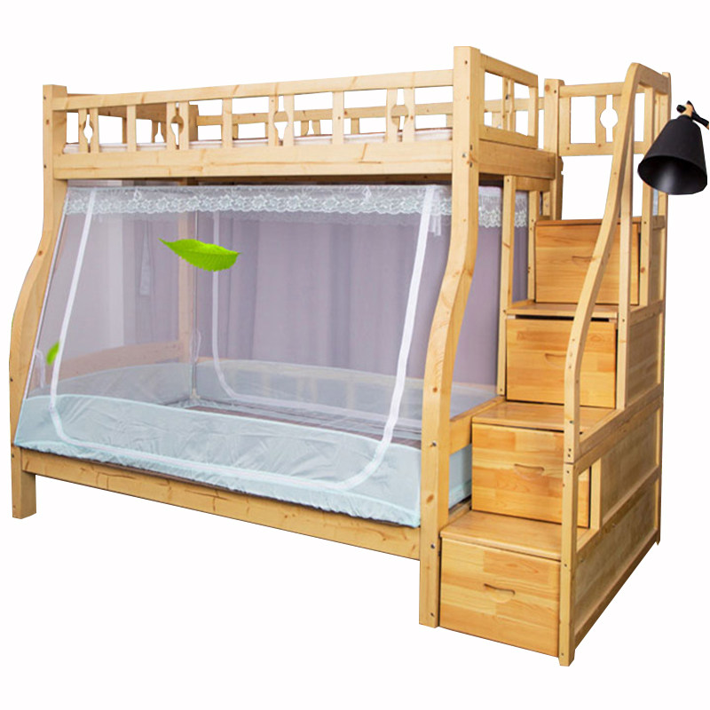 上下铺子母床蚊帐1.2米1.5m1.8m梯形儿童高低双层床1.1m1.3书架款,床上用品,蚊帐,淘宝优惠券,粉丝福利购,淘宝优惠卷