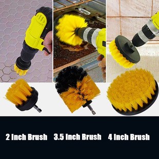 Car Dril Detailing Set Power Scrubber Brushes Brush Cleaning