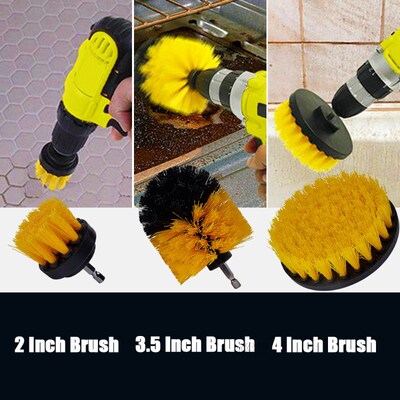 Detailing Brush Set Car Cleaning Brushes Power Scrubber Dril