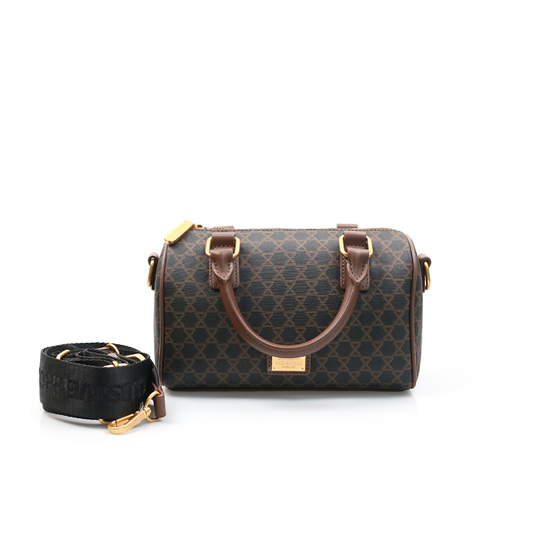 2023秋冬新款时尚老花枕头包百搭女士单肩斜挎手提包,箱包皮具/热销女包/男包,通用款女包,淘宝优惠券,粉丝福利购,淘宝优惠卷