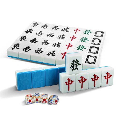 2022新款全自动四口麻将机磁性麻将牌麻雀牌机用家用麻将子42 44