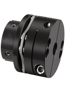 合达款 膜e片阶梯式联轴器 高刚性 碳钢DBN32-D65