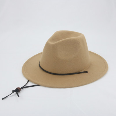 推荐Women's Hat Fedora Men Caps Solid Panama Outdoor Windpro