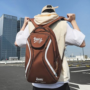 书包女大学生工装风百搭旅行双肩包设计感小众户外郊游登山背包男
