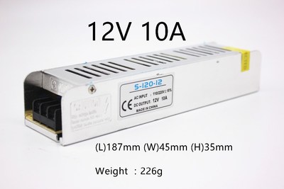 3/5/10//15/30A LED Power Supply DC12V 36W 60W 120W 150W 180W