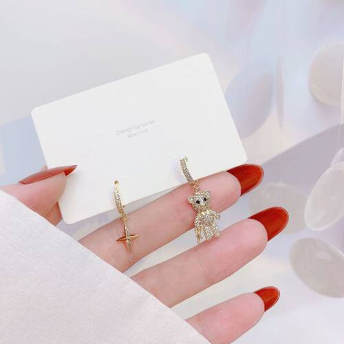 小众高货New Design Fashion Jewelry 14K Real Gold Plating AAA