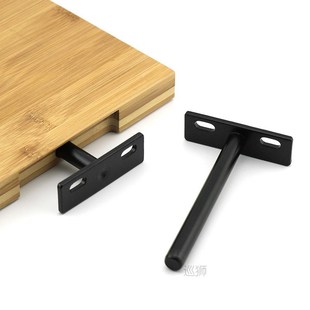 6Pcs Floating Shelf Brackets Concealed Blind Shelf Support f