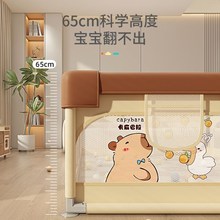 爬爬垫婴儿加厚家用无甲醛带围栏幼儿专用无甲醛游戏可折叠免安装