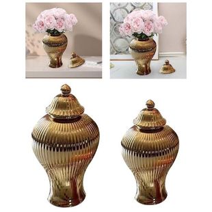 Jar with Ceramic 推荐 Flower Ginger Modern Decorative