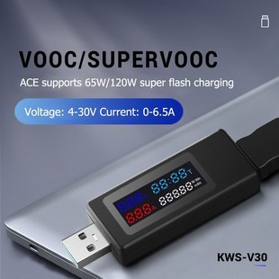 6 in 1 USB tester DC power meter digital voltmeter voltimet