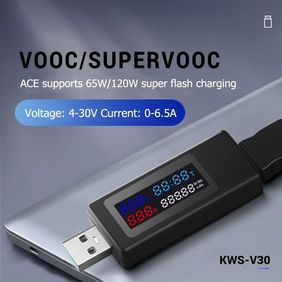6 in 1 USB tester DC power meter digital voltmeter voltimet