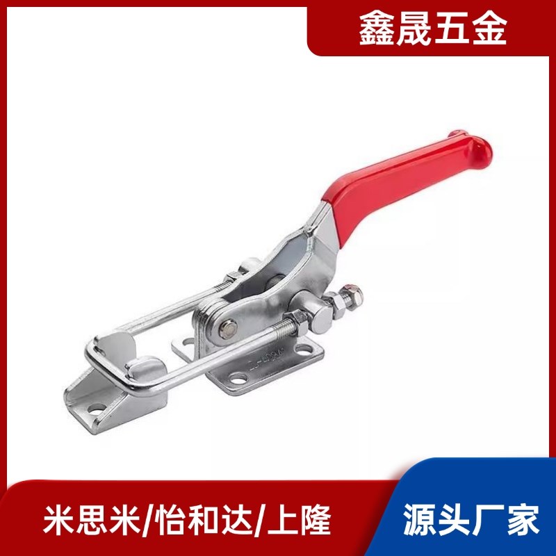 快速夹钳肘夹WDC40341/40323/431-SS 不锈钢门闩式替代怡合达