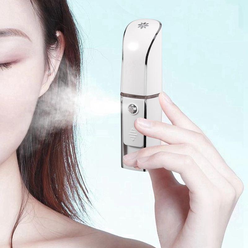 速发Portable Handheld Led Air Humidifier Mini Misting Mist M