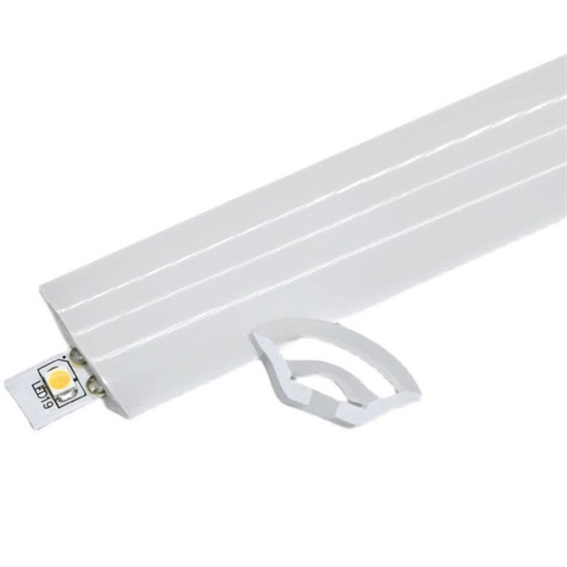 LED扇形硅胶灯带条软套管12v低压三角发光90度免开槽线形硅胶灯槽