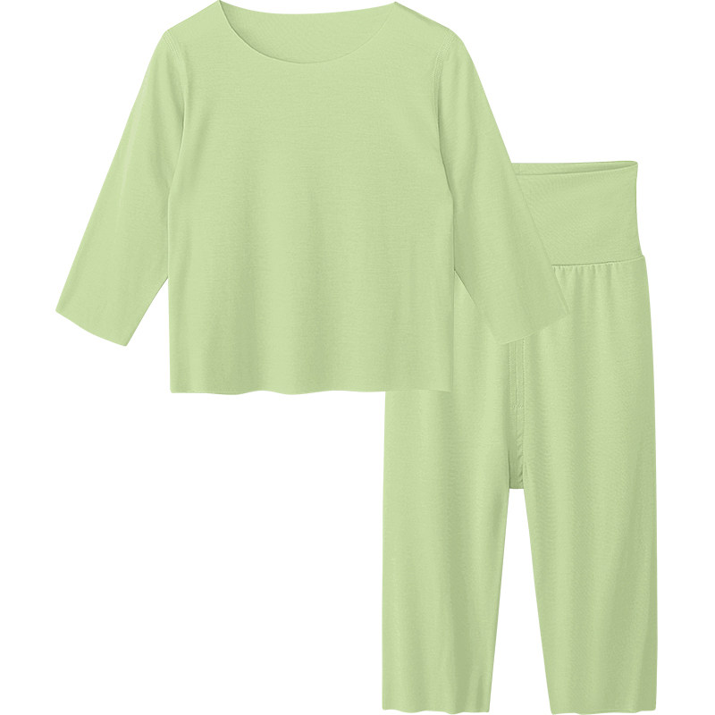 新品婴儿莫代尔睡衣春秋款儿童秋衣秋裤分体套装宝宝春季衣服春装