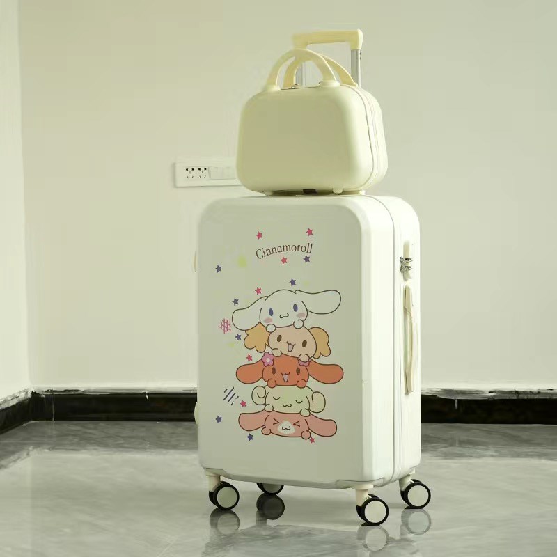 玉桂狗行李箱女学生拉杆箱密码箱男旅行箱卡通轻便登机箱子皮箱包