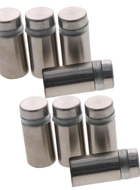 MroMax 2/4/8pcs New Stainless Steel Glass Advertising Nails