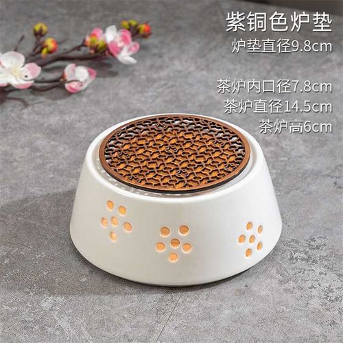 蜡烛煮茶炉餐厅温茶器水果花茶茶具玻璃茶壶茶杯日式保温加热底座