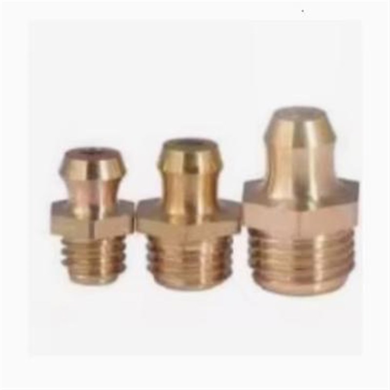 直通式压注油杯JB-T7940.1-1995黄油嘴铜油嘴直嘴油咀油枪M6M8M10