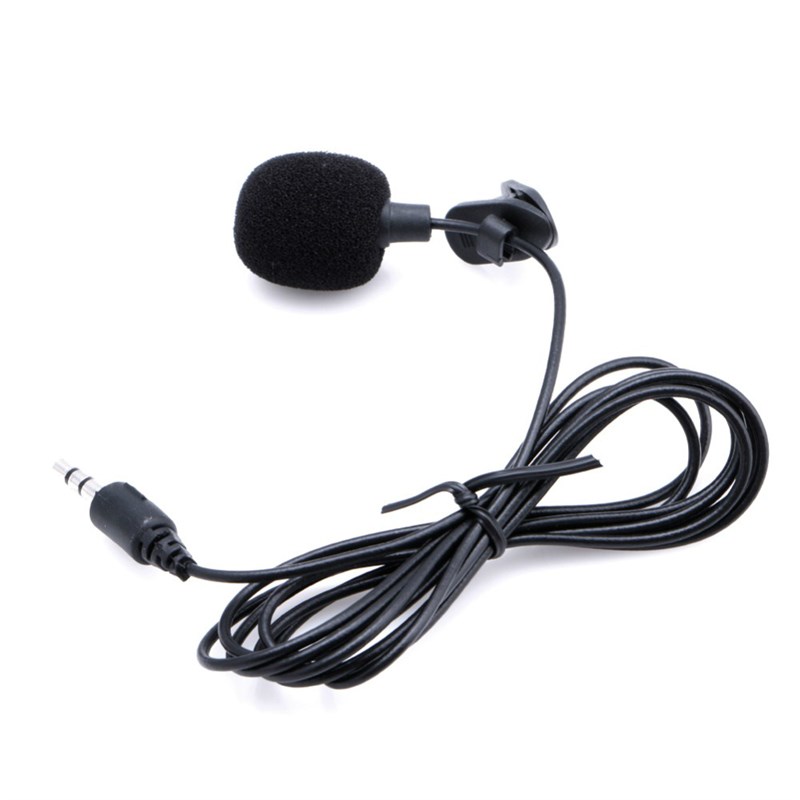 极速Universal Portable 3.5mm  Mic Microphone Hands Free Clip 电子元器件市场 传声器/咪头/麦克风/电声器件 原图主图