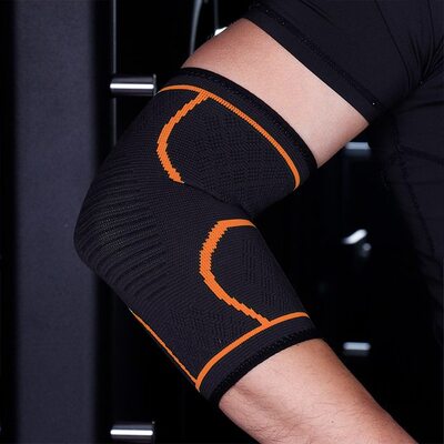 速发1PCS Elbow Support Elastic Gym Sport Elbow Protective P