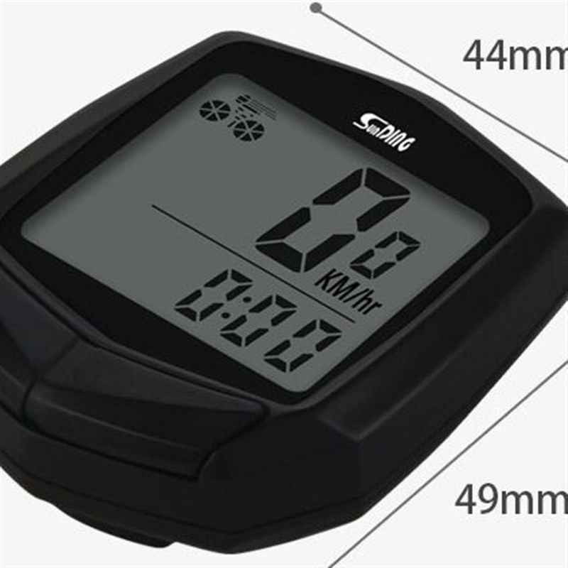 SD-581 顺东SUNDING 自行车有线码表 速P度计里程计中英文码表